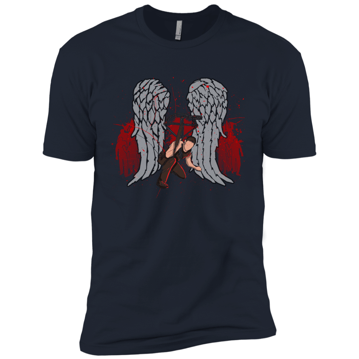 T-Shirts Midnight Navy / YXS Bloody Wings Dixon Boys Premium T-Shirt