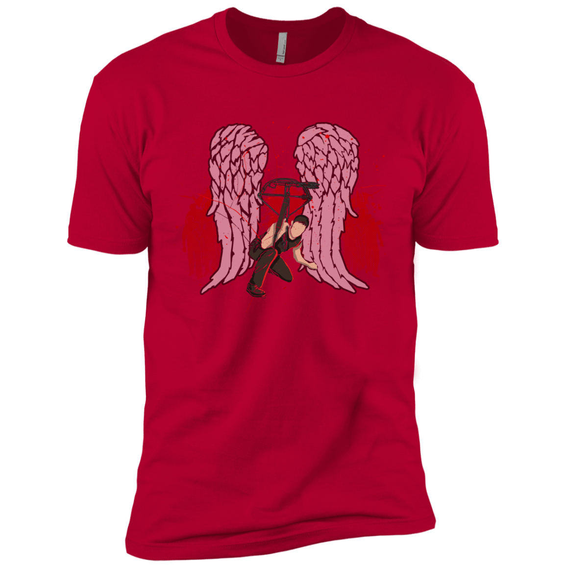T-Shirts Red / YXS Bloody Wings Dixon Boys Premium T-Shirt