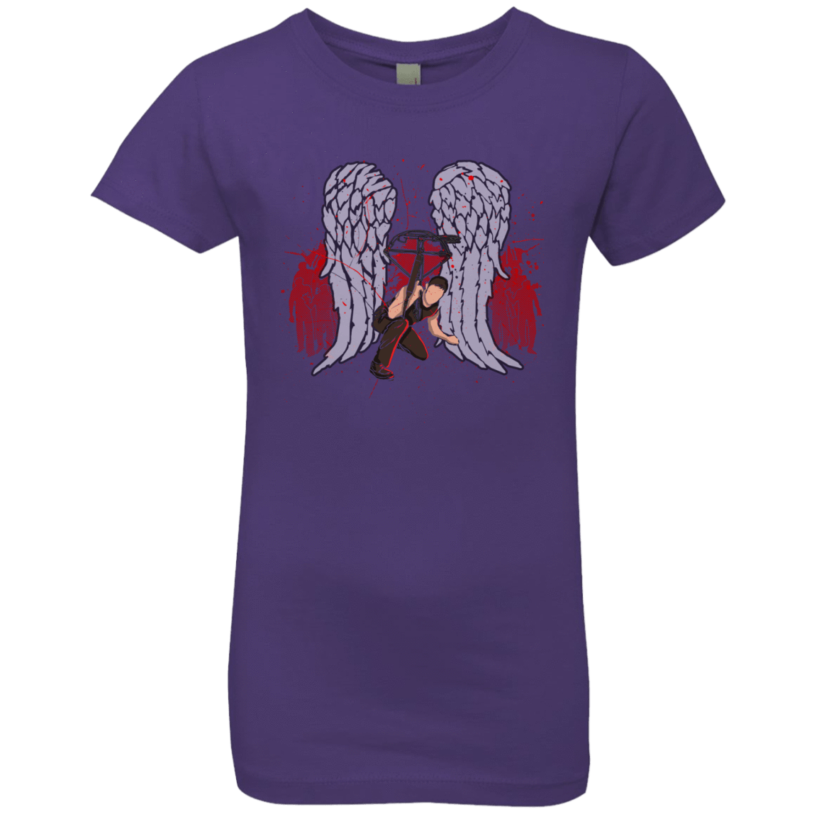 T-Shirts Purple Rush / YXS Bloody Wings Dixon Girls Premium T-Shirt