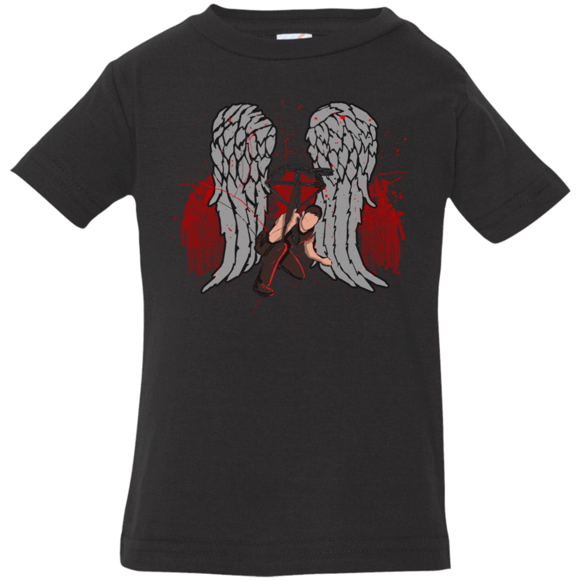 T-Shirts Black / 6 Months Bloody Wings Dixon Infant Premium T-Shirt