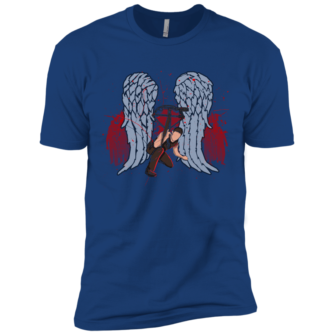 T-Shirts Royal / X-Small Bloody Wings Dixon Men's Premium T-Shirt