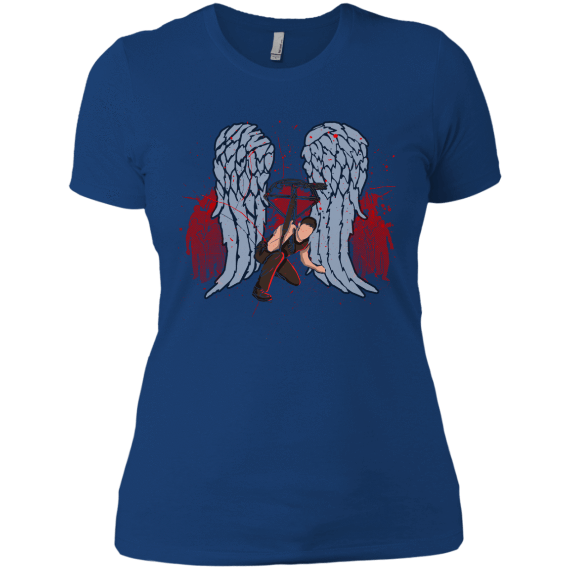 T-Shirts Royal / X-Small Bloody Wings Dixon Women's Premium T-Shirt