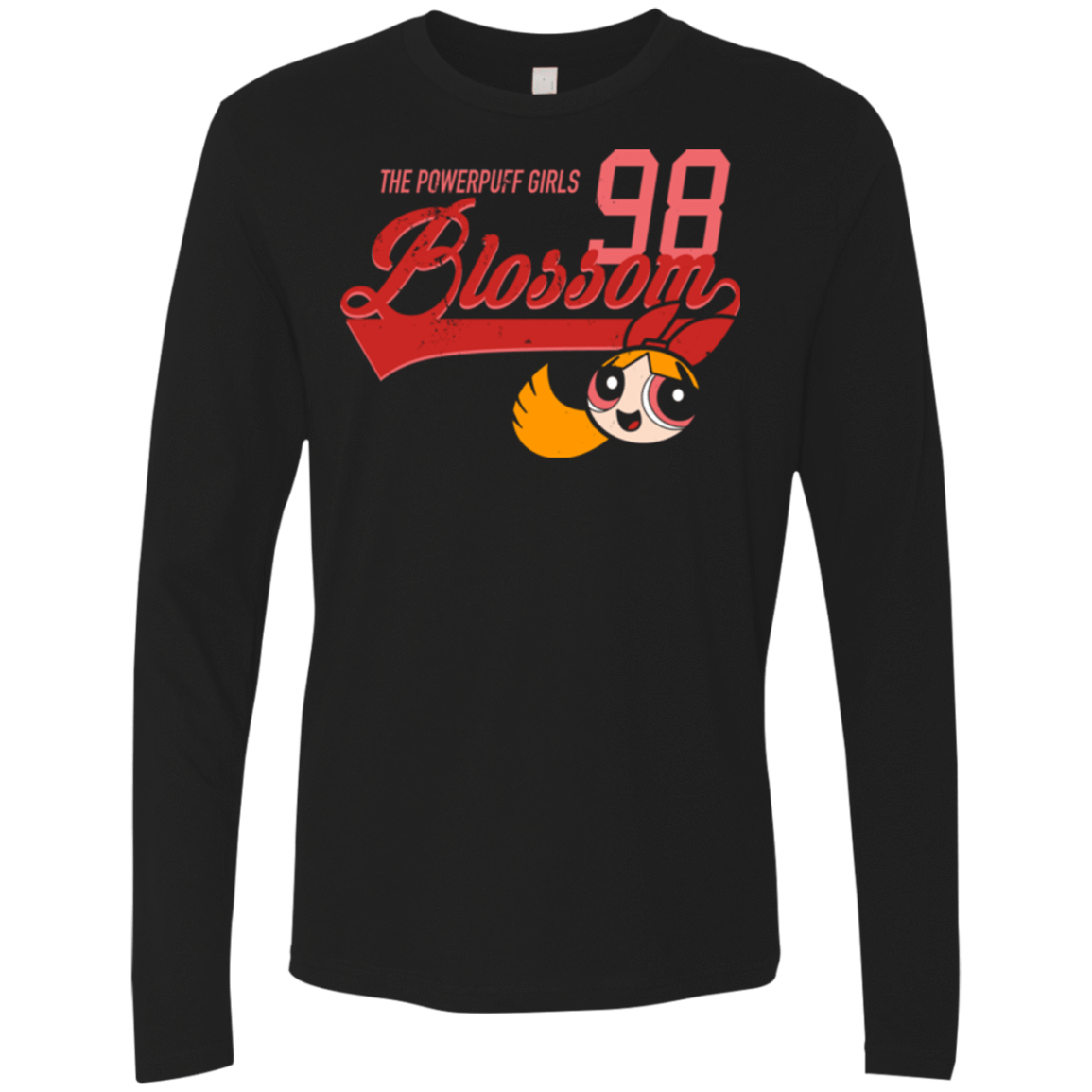 T-Shirts Black / Small Blossom Men's Premium Long Sleeve