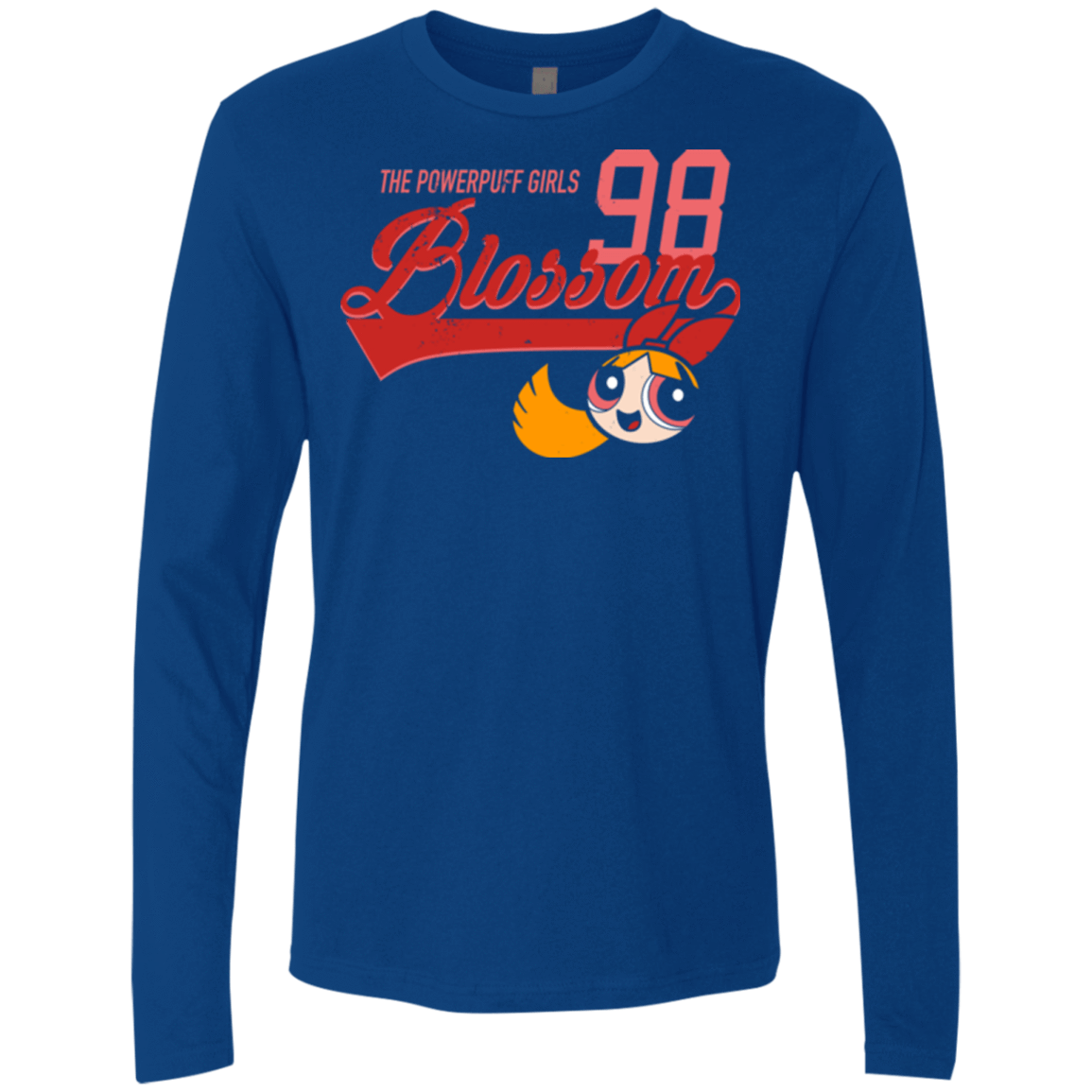 T-Shirts Royal / Small Blossom Men's Premium Long Sleeve