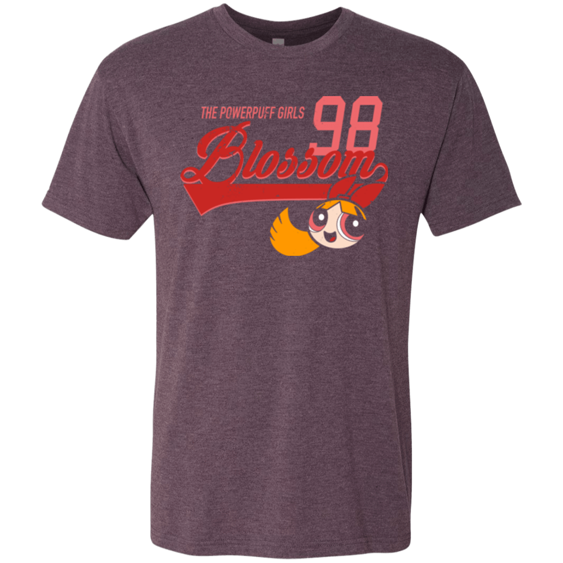 T-Shirts Vintage Purple / Small Blossom Men's Triblend T-Shirt