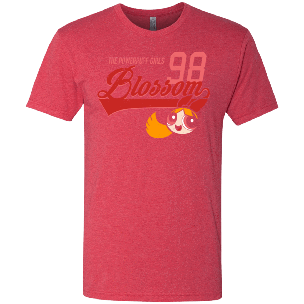 T-Shirts Vintage Red / Small Blossom Men's Triblend T-Shirt