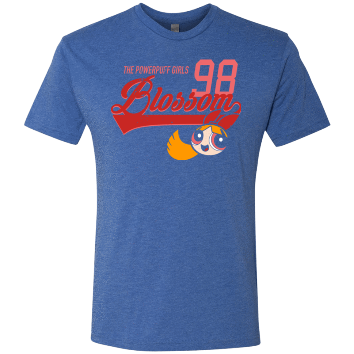 T-Shirts Vintage Royal / Small Blossom Men's Triblend T-Shirt