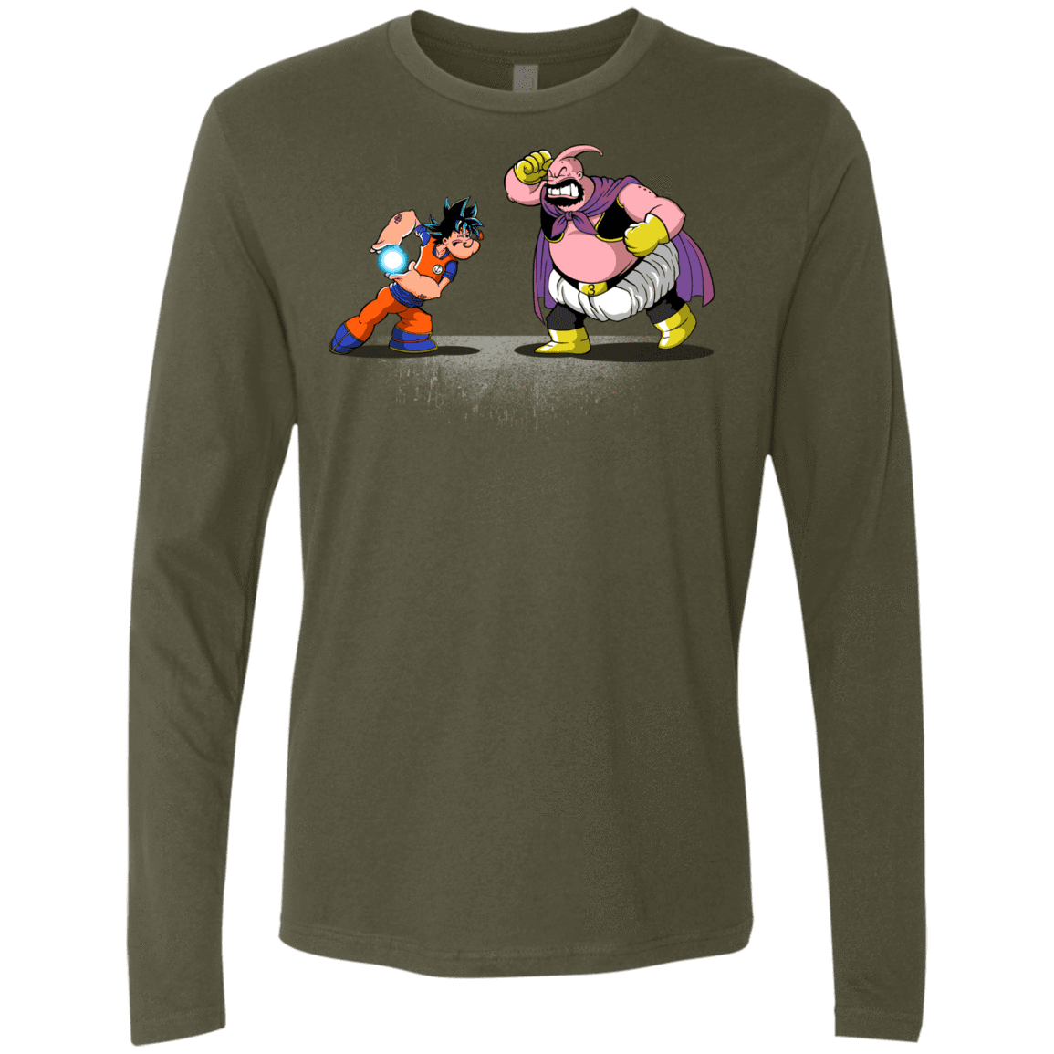 T-Shirts Military Green / S Blow Me Down Men's Premium Long Sleeve