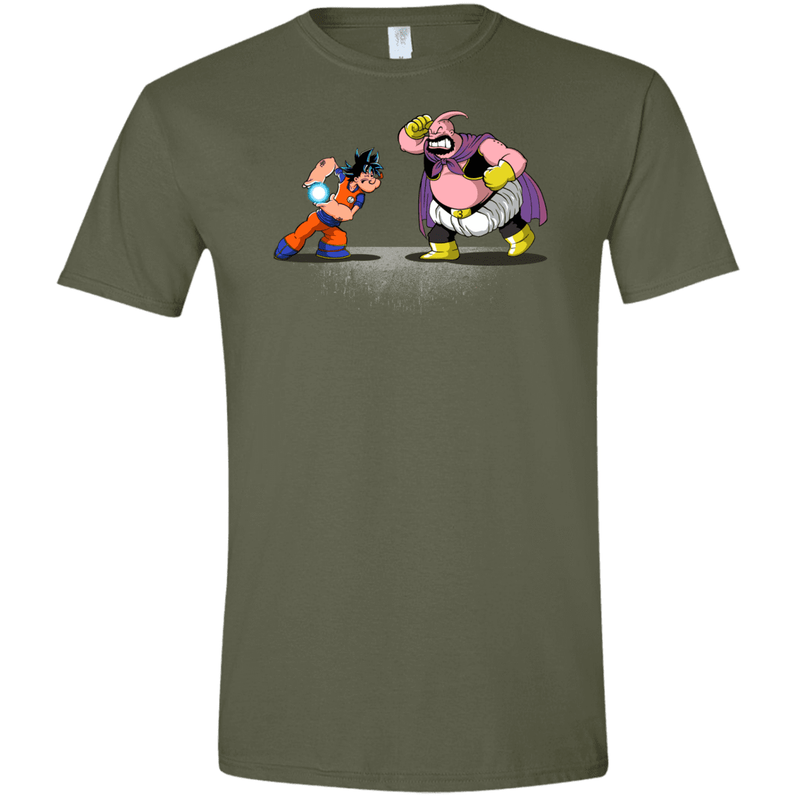 T-Shirts Military Green / S Blow Me Down Men's Semi-Fitted Softstyle