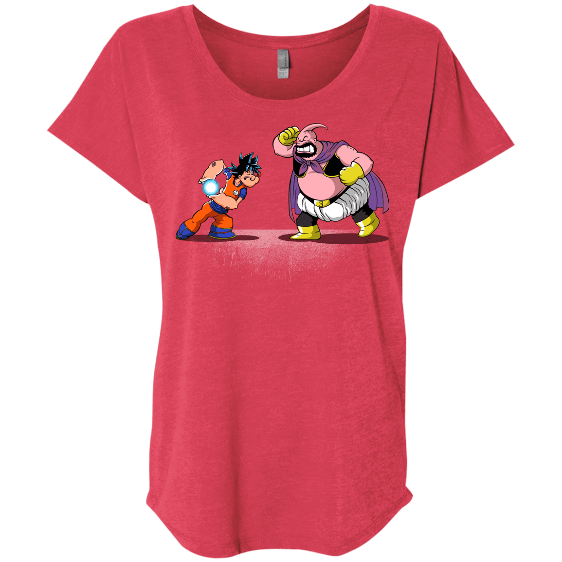 T-Shirts Vintage Red / X-Small Blow Me Down Triblend Dolman Sleeve