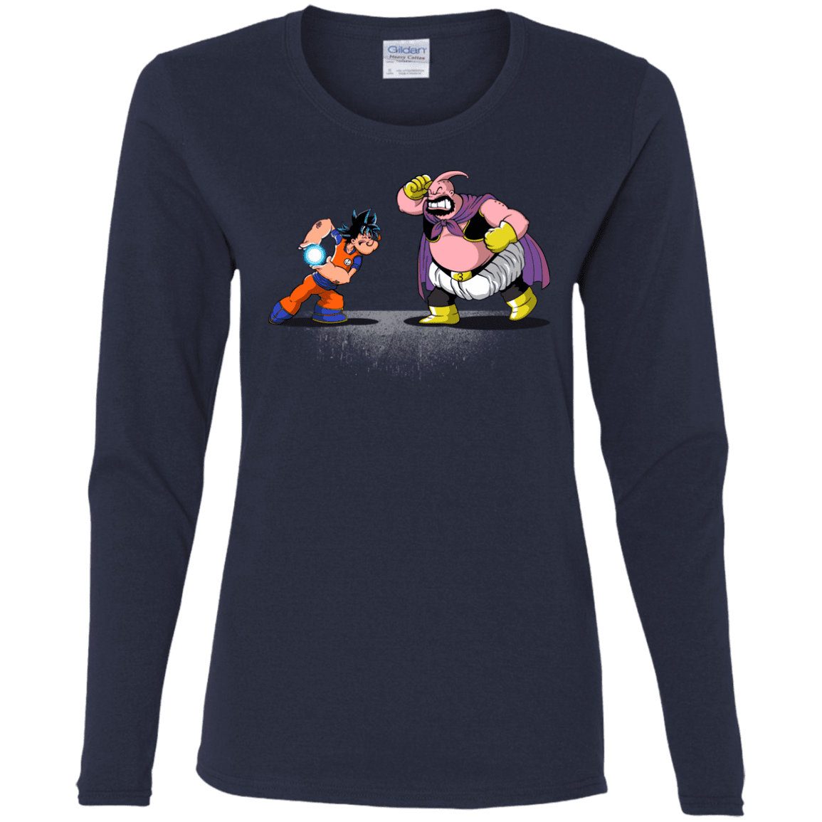 T-Shirts Navy / S Blow Me Down Women's Long Sleeve T-Shirt