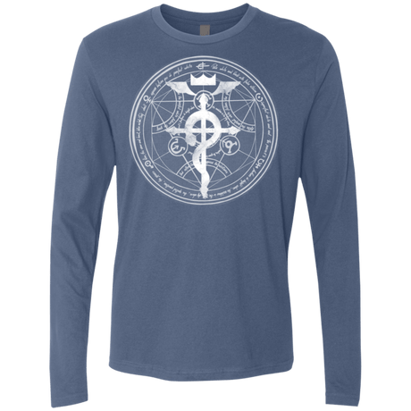 T-Shirts Indigo / S Blue Alchemist Men's Premium Long Sleeve