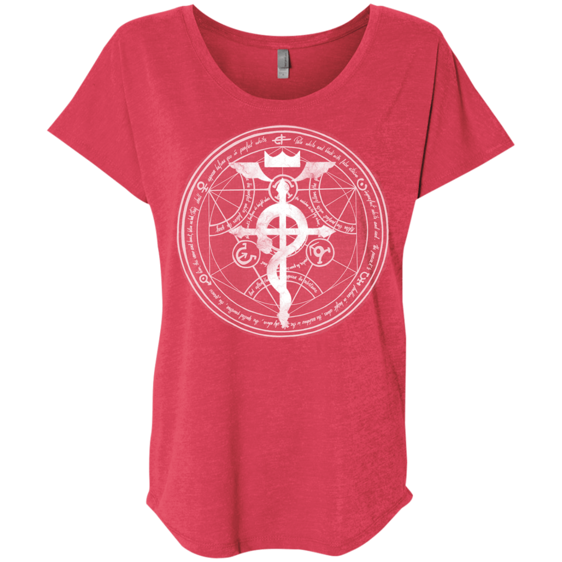 T-Shirts Vintage Red / X-Small Blue Alchemist Triblend Dolman Sleeve