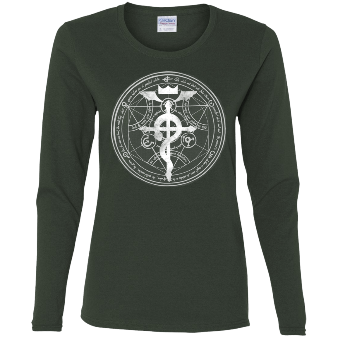 T-Shirts Forest / S Blue Alchemist Women's Long Sleeve T-Shirt