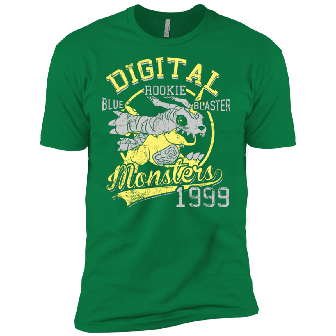 T-Shirts Kelly Green / X-Small Blue Blaster Men's Premium T-Shirt