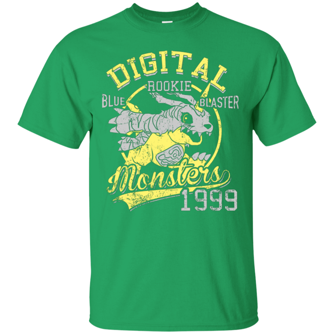 T-Shirts Irish Green / Small Blue Blaster T-Shirt