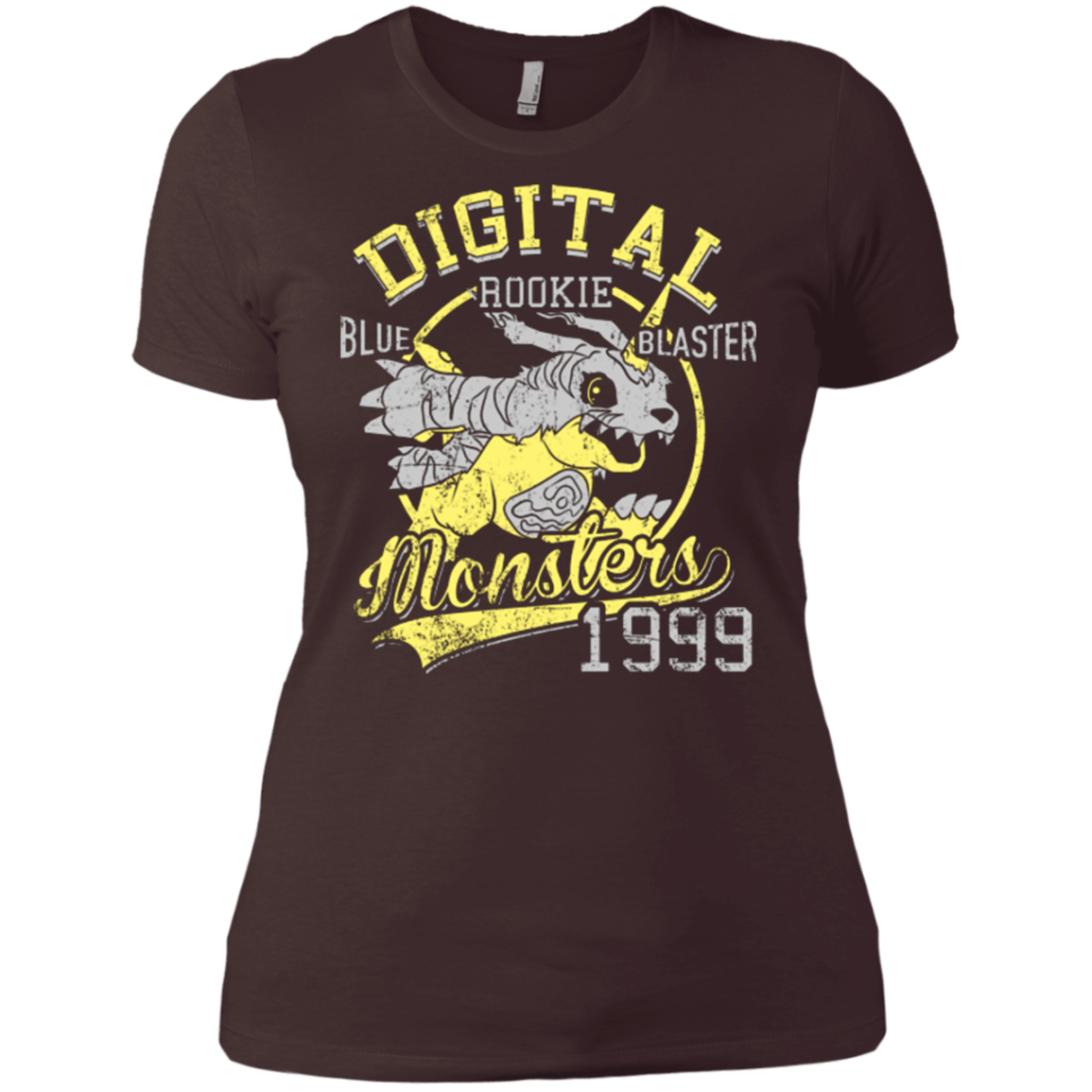 T-Shirts Dark Chocolate / X-Small Blue Blaster Women's Premium T-Shirt