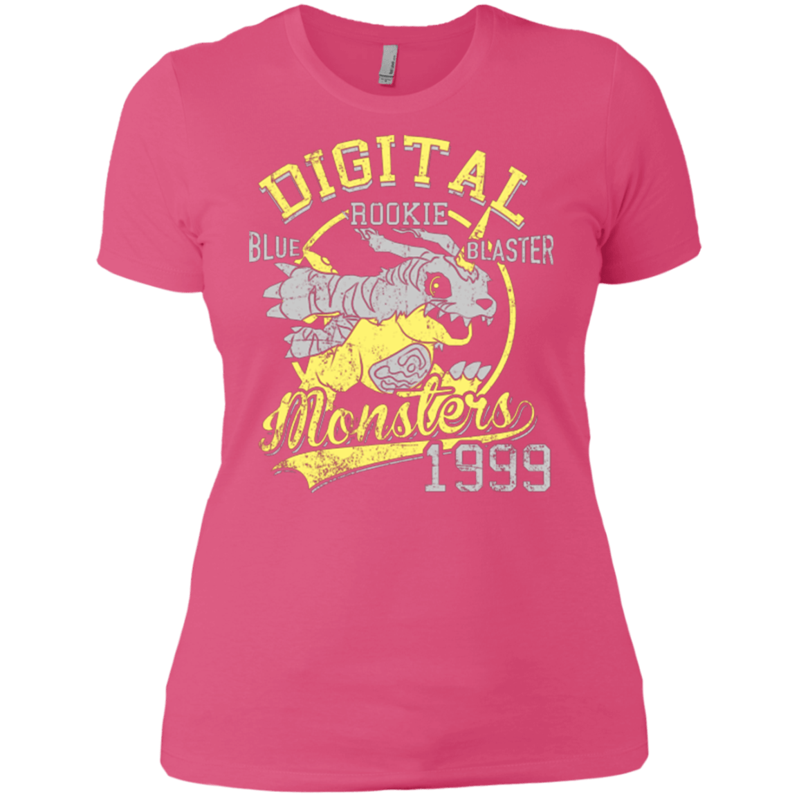 T-Shirts Hot Pink / X-Small Blue Blaster Women's Premium T-Shirt