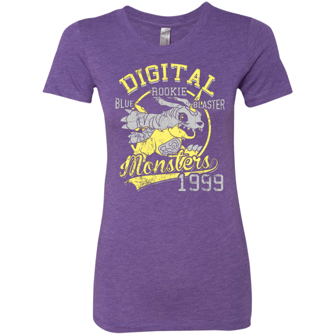 T-Shirts Purple Rush / Small Blue Blaster Women's Triblend T-Shirt