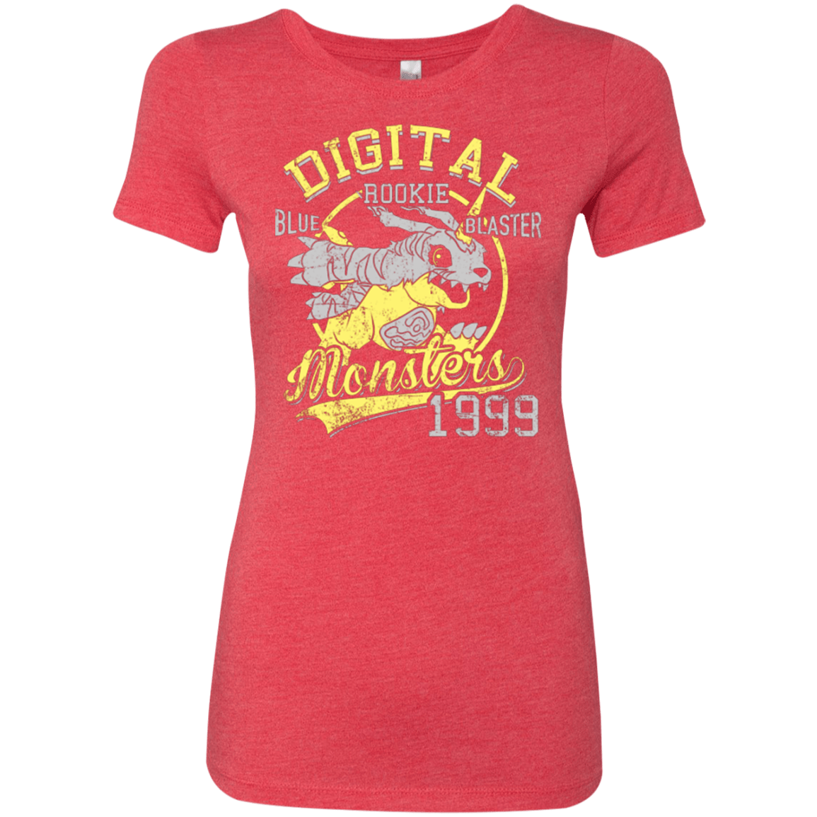 T-Shirts Vintage Red / Small Blue Blaster Women's Triblend T-Shirt