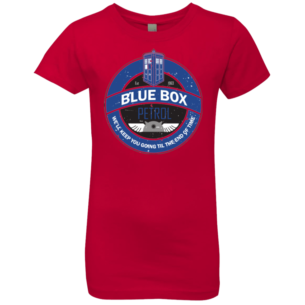 T-Shirts Red / YXS Blue Box V7(1) Girls Premium T-Shirt