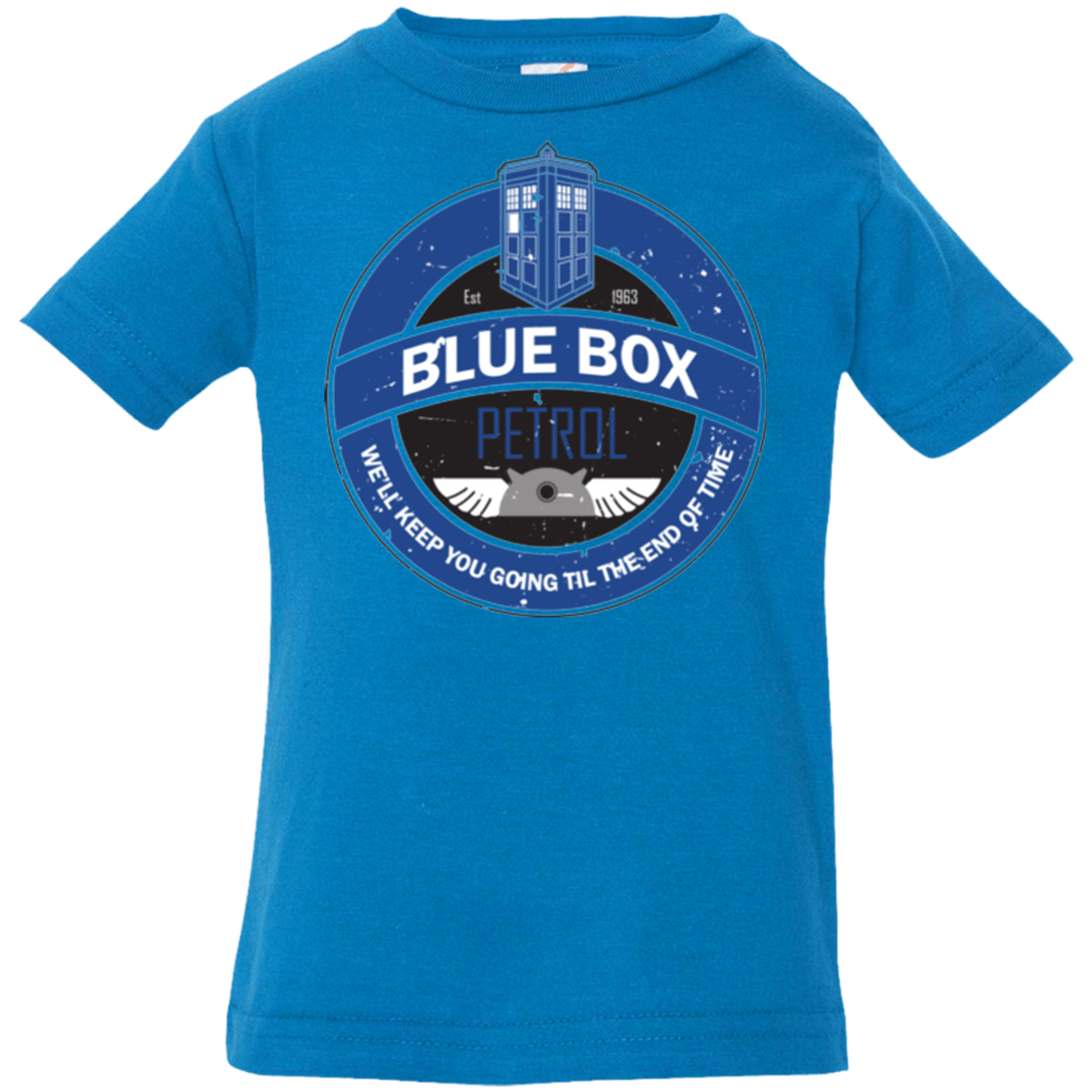 T-Shirts Cobalt / 6 Months Blue Box V7(1) Infant PremiumT-Shirt