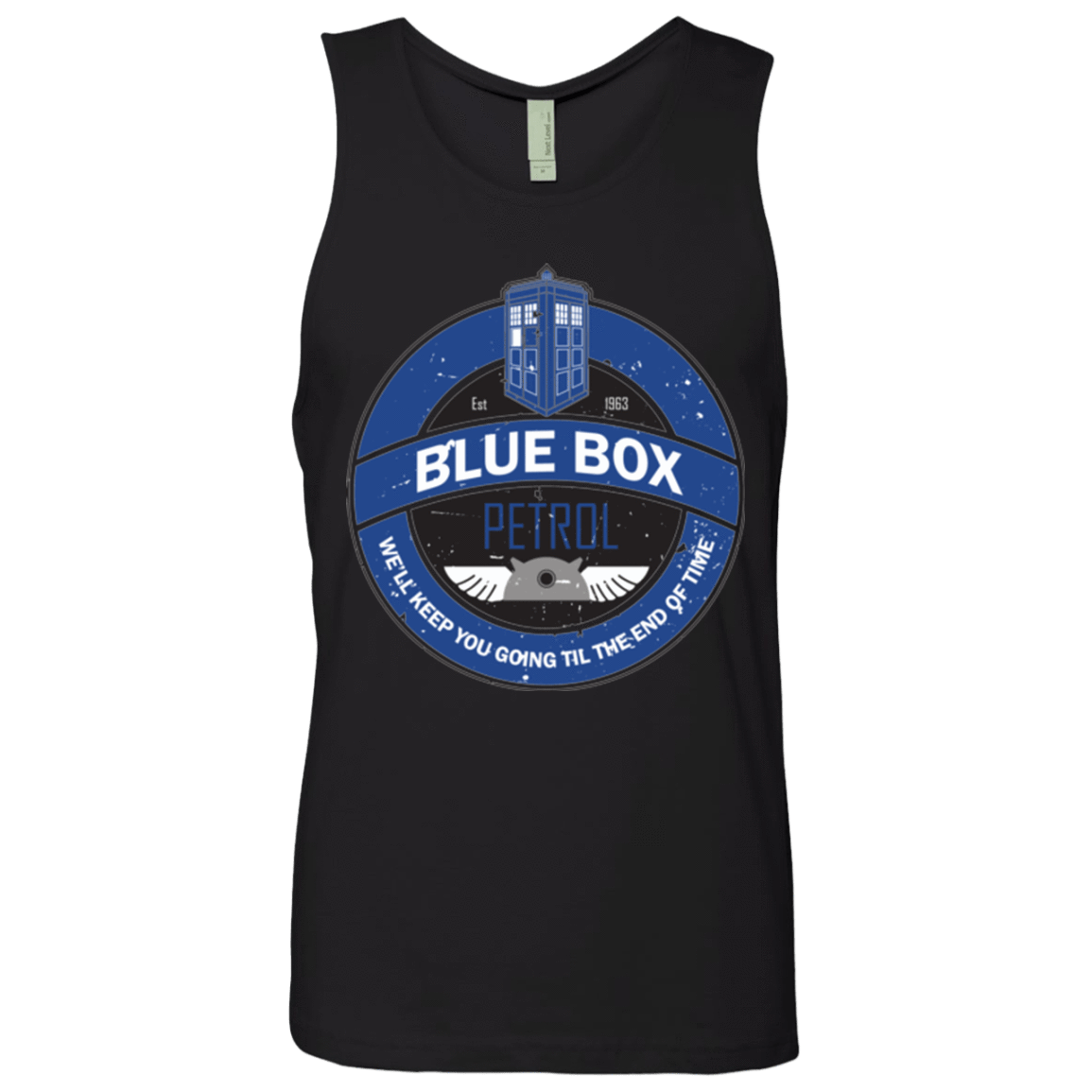T-Shirts Black / Small Blue Box V7(1) Men's Premium Tank Top