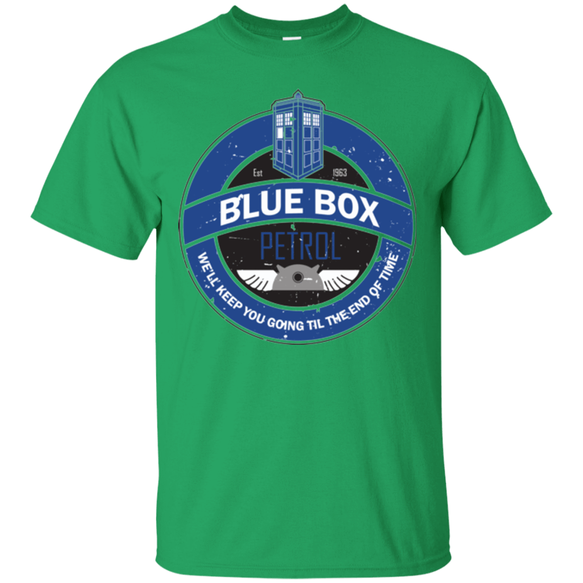 T-Shirts Irish Green / Small Blue Box V7(1) T-Shirt
