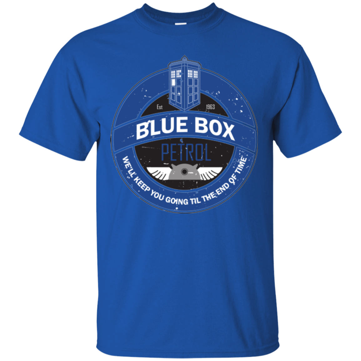 T-Shirts Royal / Small Blue Box V7(1) T-Shirt