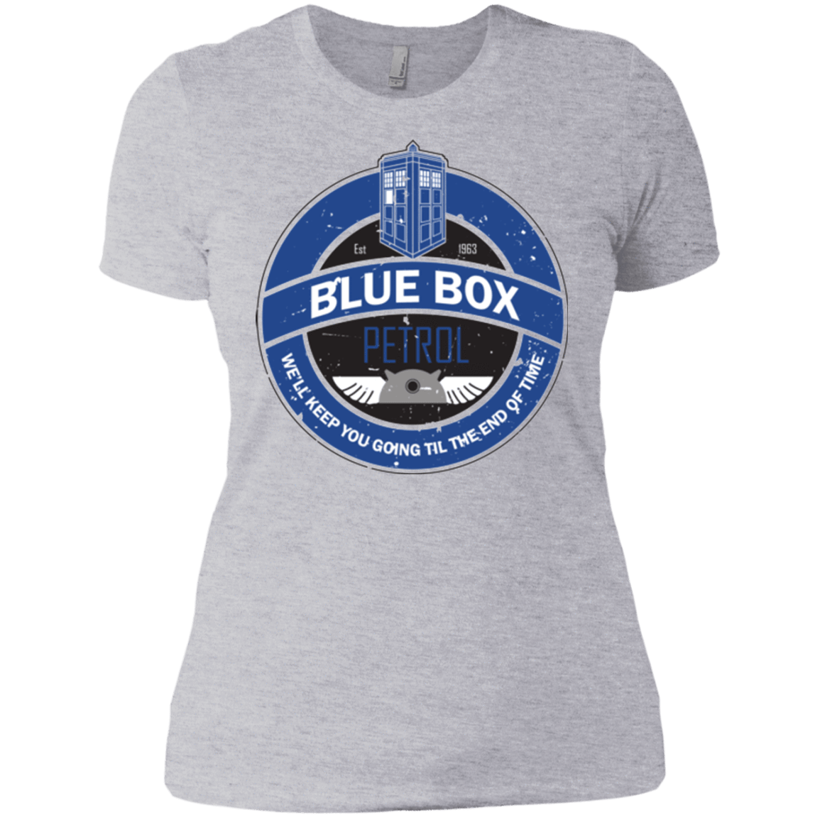 T-Shirts Heather Grey / X-Small Blue Box V7(1) Women's Premium T-Shirt