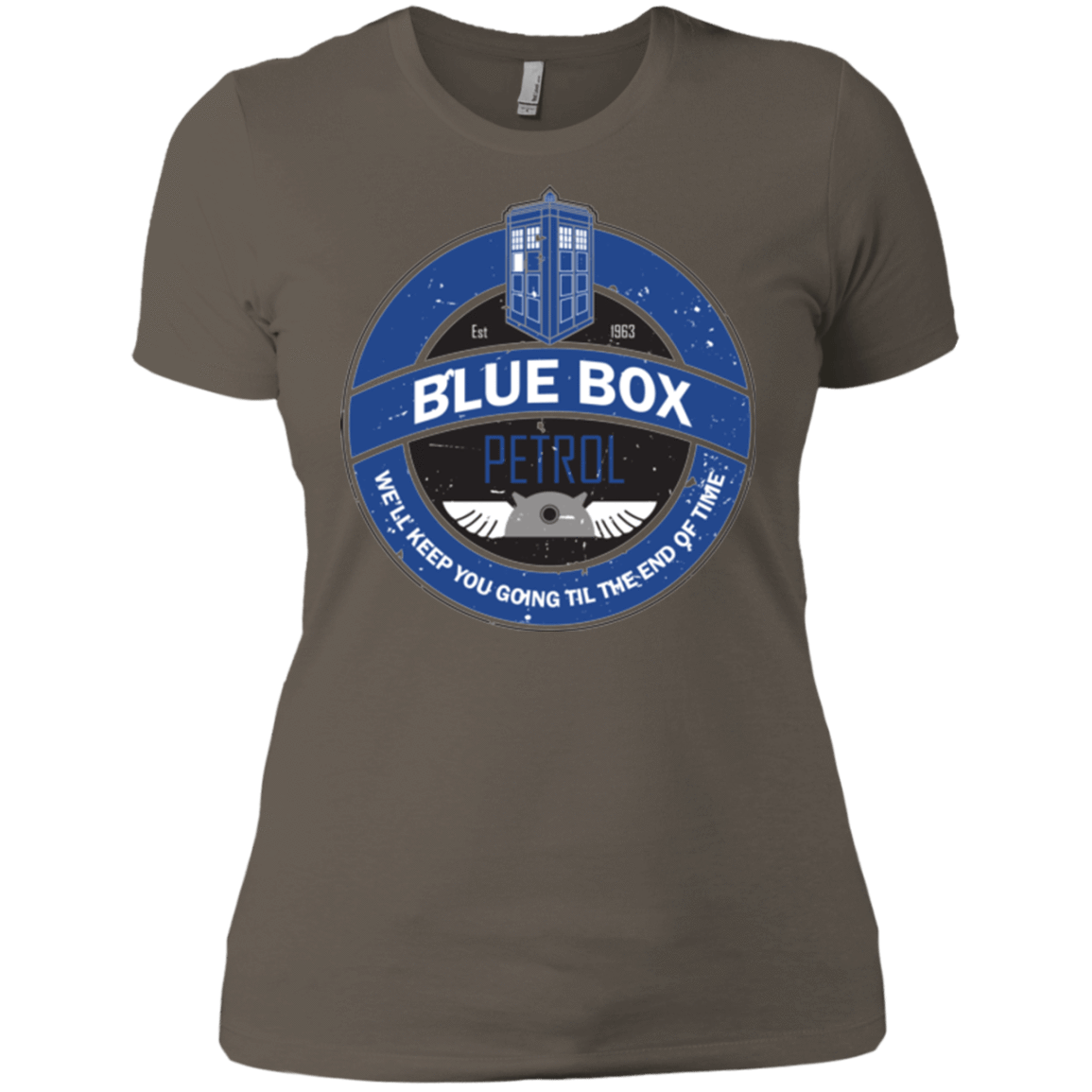 T-Shirts Warm Grey / X-Small Blue Box V7(1) Women's Premium T-Shirt