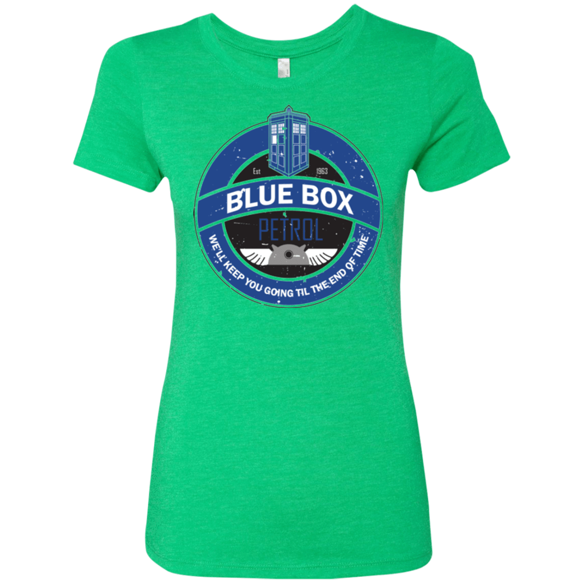 T-Shirts Envy / Small Blue Box V7(1) Women's Triblend T-Shirt