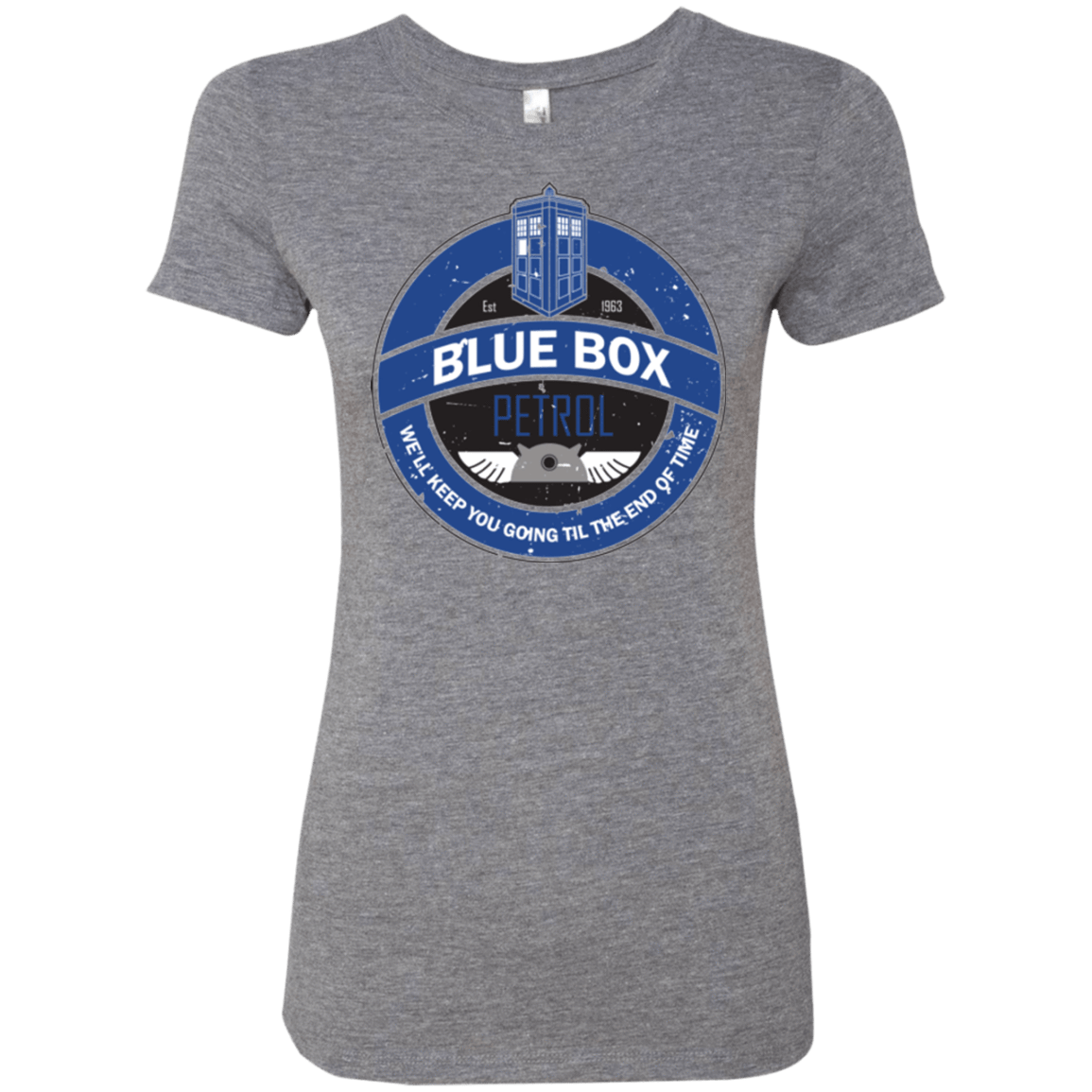 T-Shirts Premium Heather / Small Blue Box V7(1) Women's Triblend T-Shirt
