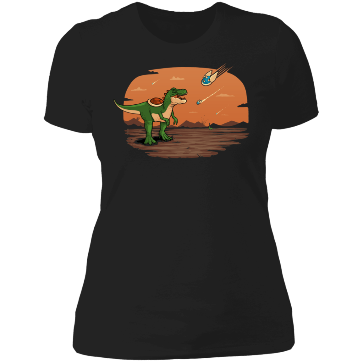 T-Shirts Black / X-Small Blue Extinction Women's Premium T-Shirt