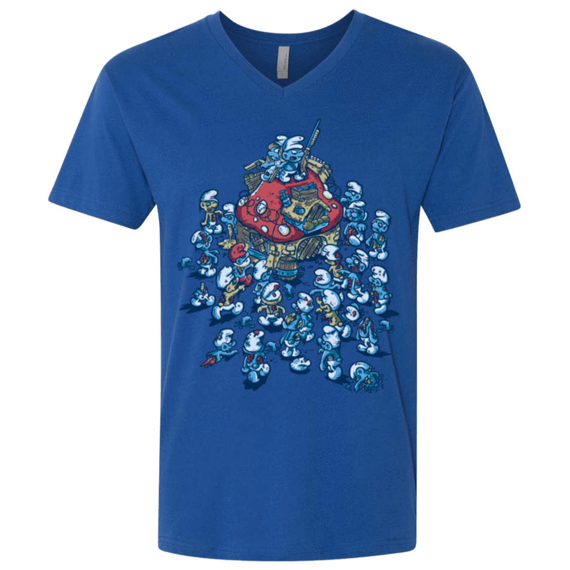 T-Shirts Royal / X-Small BLUE HORDE Men's Premium V-Neck