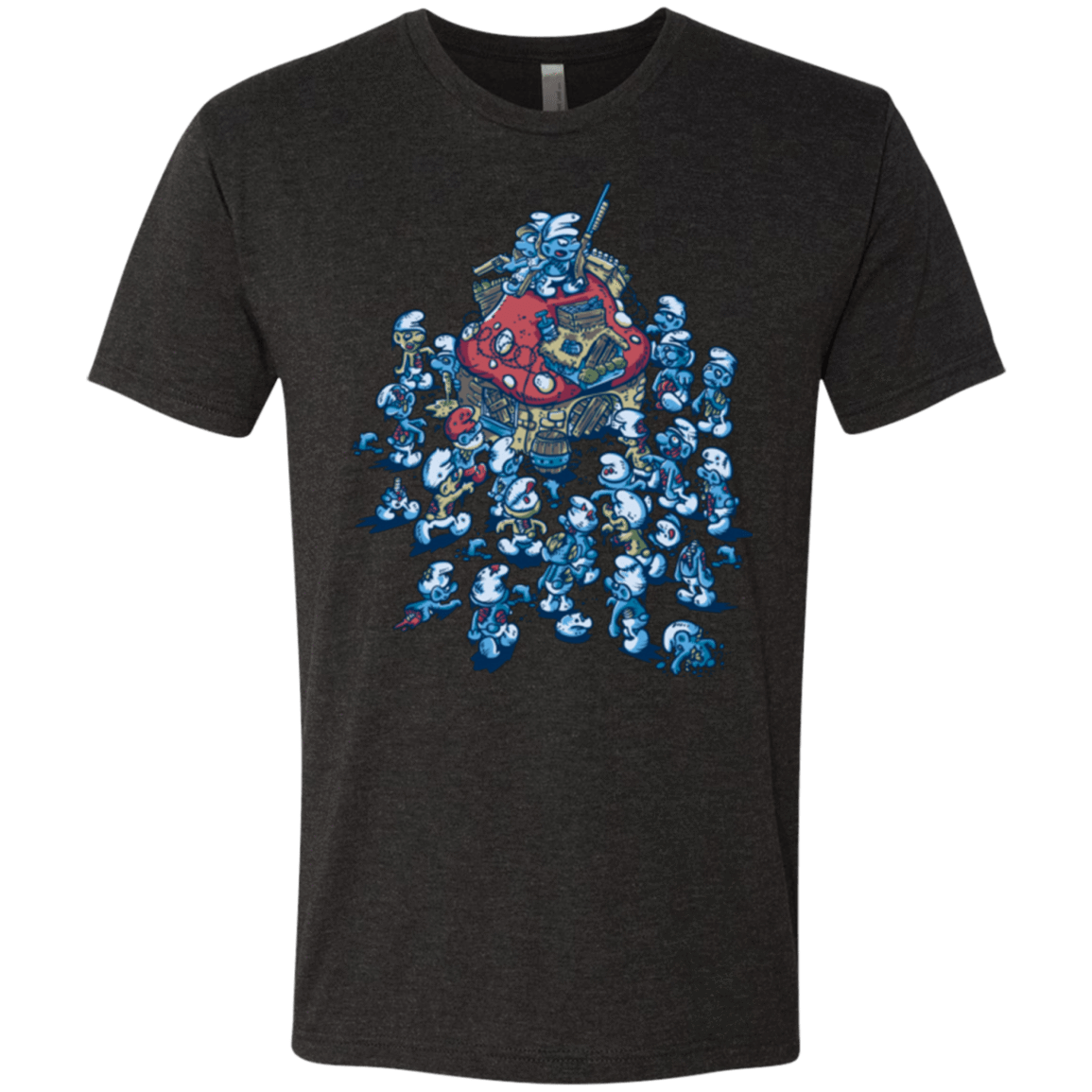T-Shirts Vintage Black / Small BLUE HORDE Men's Triblend T-Shirt