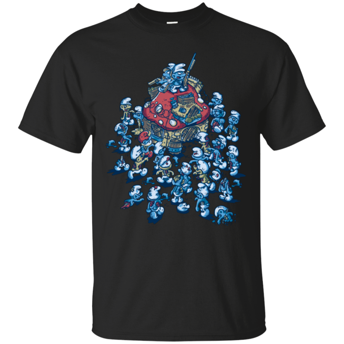 T-Shirts Black / Small BLUE HORDE T-Shirt