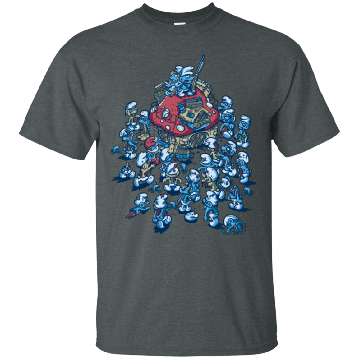 T-Shirts Dark Heather / Small BLUE HORDE T-Shirt