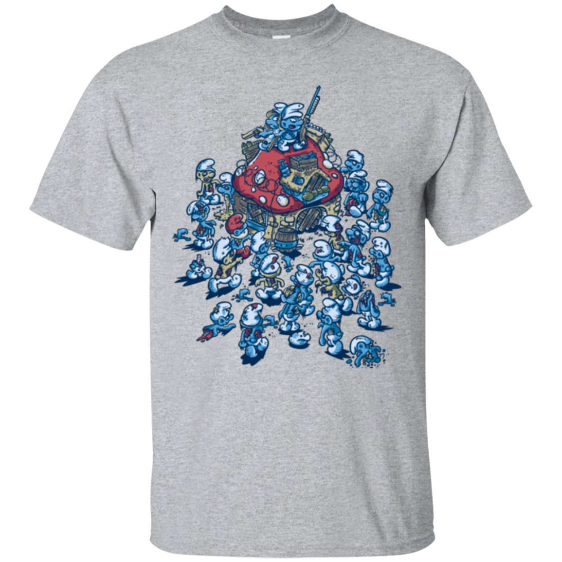 T-Shirts Sport Grey / Small BLUE HORDE T-Shirt