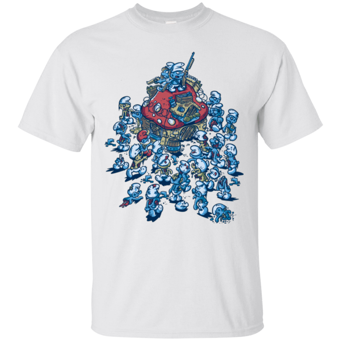 T-Shirts White / Small BLUE HORDE T-Shirt