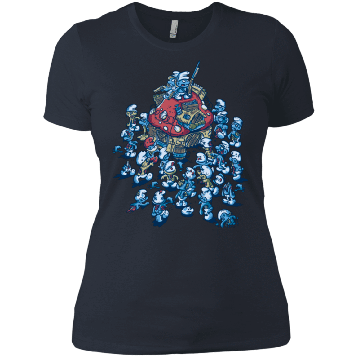 T-Shirts Indigo / X-Small BLUE HORDE Women's Premium T-Shirt