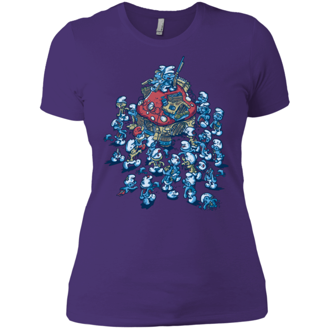 T-Shirts Purple / X-Small BLUE HORDE Women's Premium T-Shirt