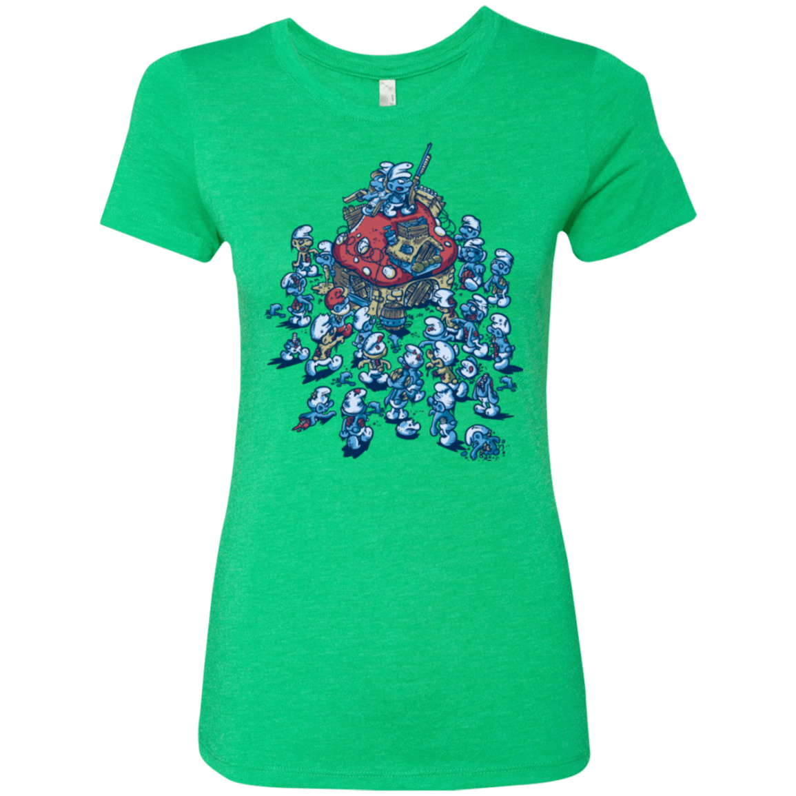 T-Shirts Envy / Small BLUE HORDE Women's Triblend T-Shirt