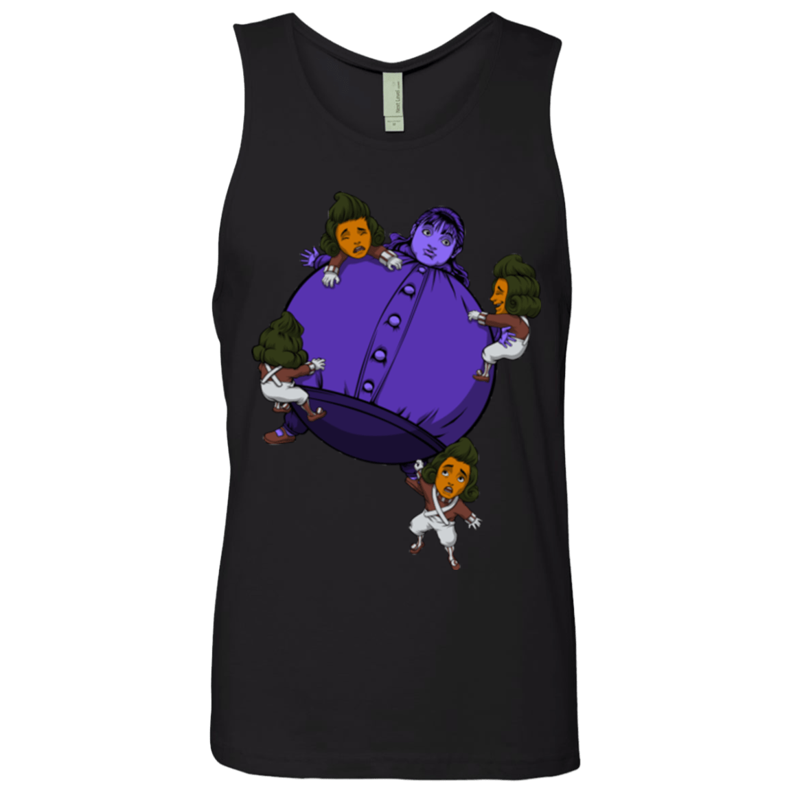 T-Shirts Black / Small Blue In the Face Men's Premium Tank Top