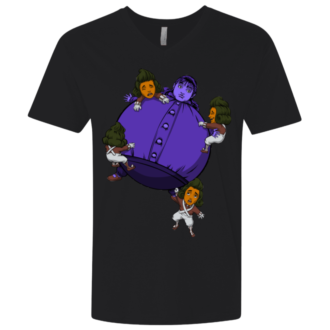 T-Shirts Black / X-Small Blue In the Face Men's Premium V-Neck