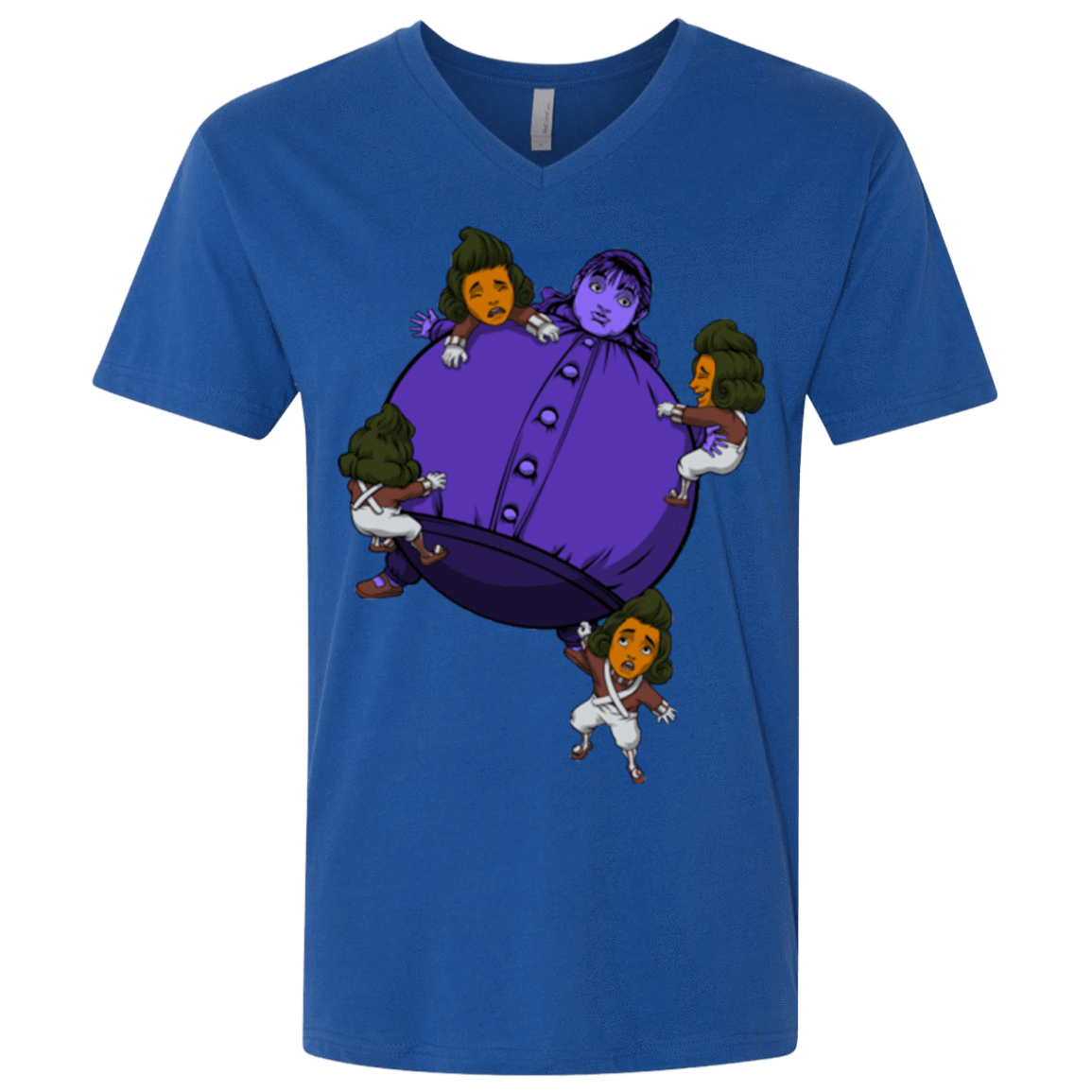 T-Shirts Royal / X-Small Blue In the Face Men's Premium V-Neck