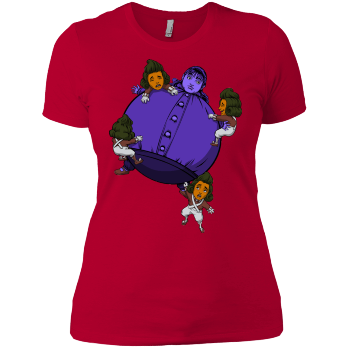 T-Shirts Red / X-Small Blue In the Face Women's Premium T-Shirt