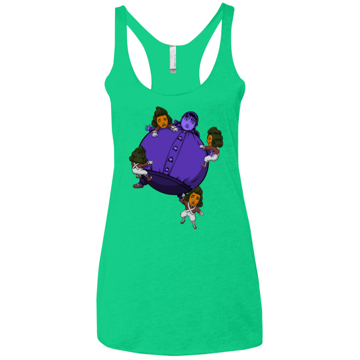 T-Shirts Envy / X-Small Blue In the Face Women's Triblend Racerback Tank