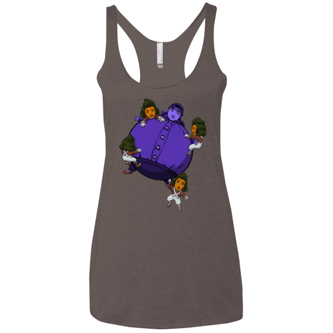 T-Shirts Macchiato / X-Small Blue In the Face Women's Triblend Racerback Tank