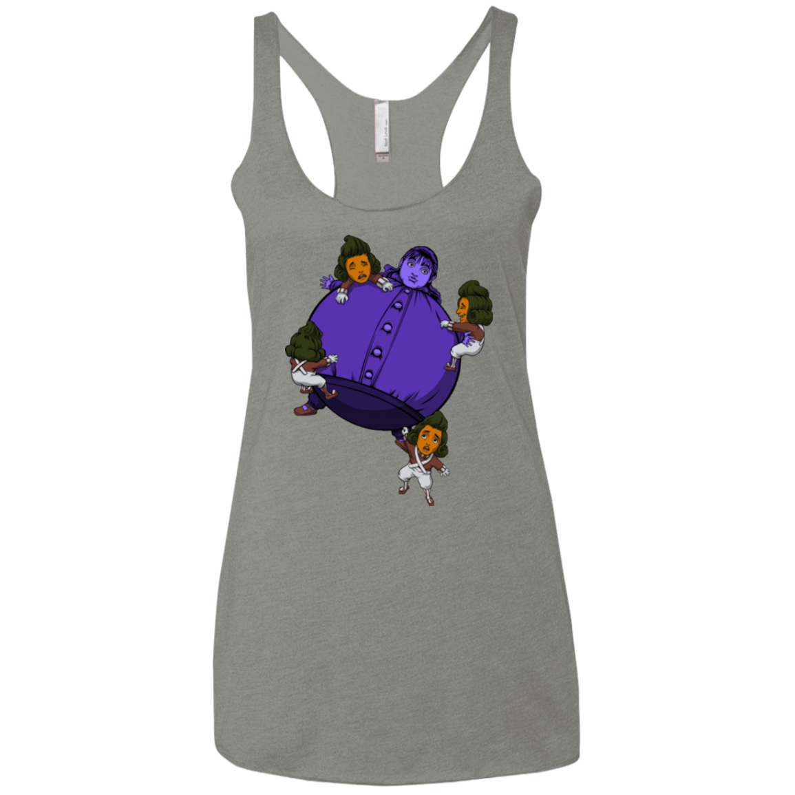 T-Shirts Venetian Grey / X-Small Blue In the Face Women's Triblend Racerback Tank